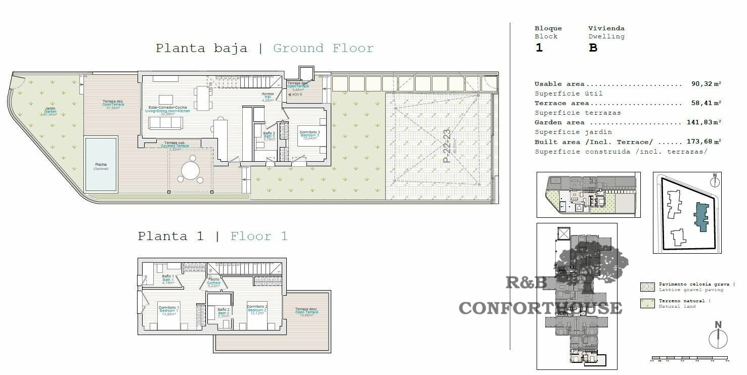 3-bedroom Terraced House In El Verger, Spain (173 M²)