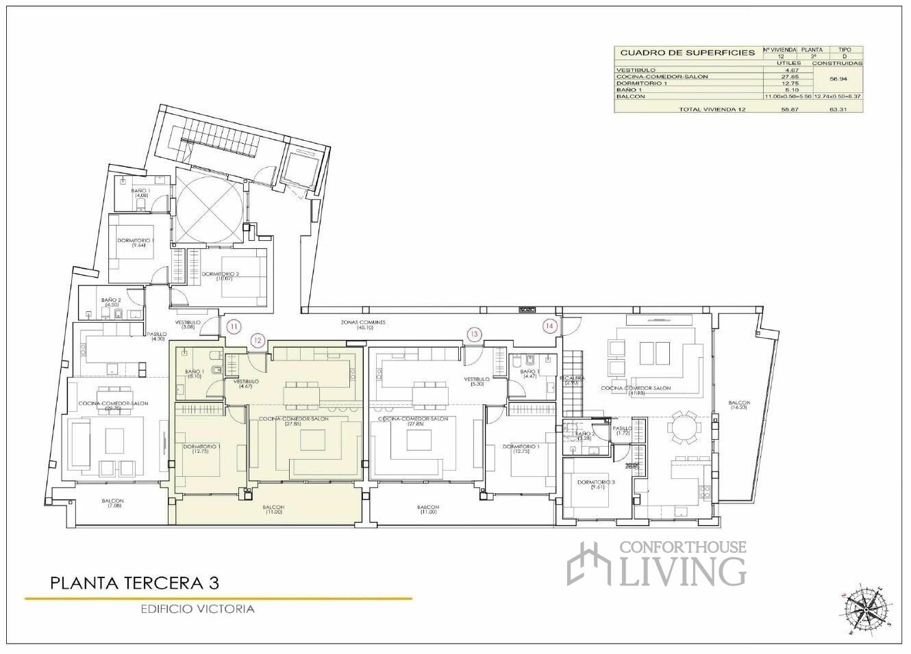 1-bedroom Flat In Torrevieja, Spain (63 M²)
