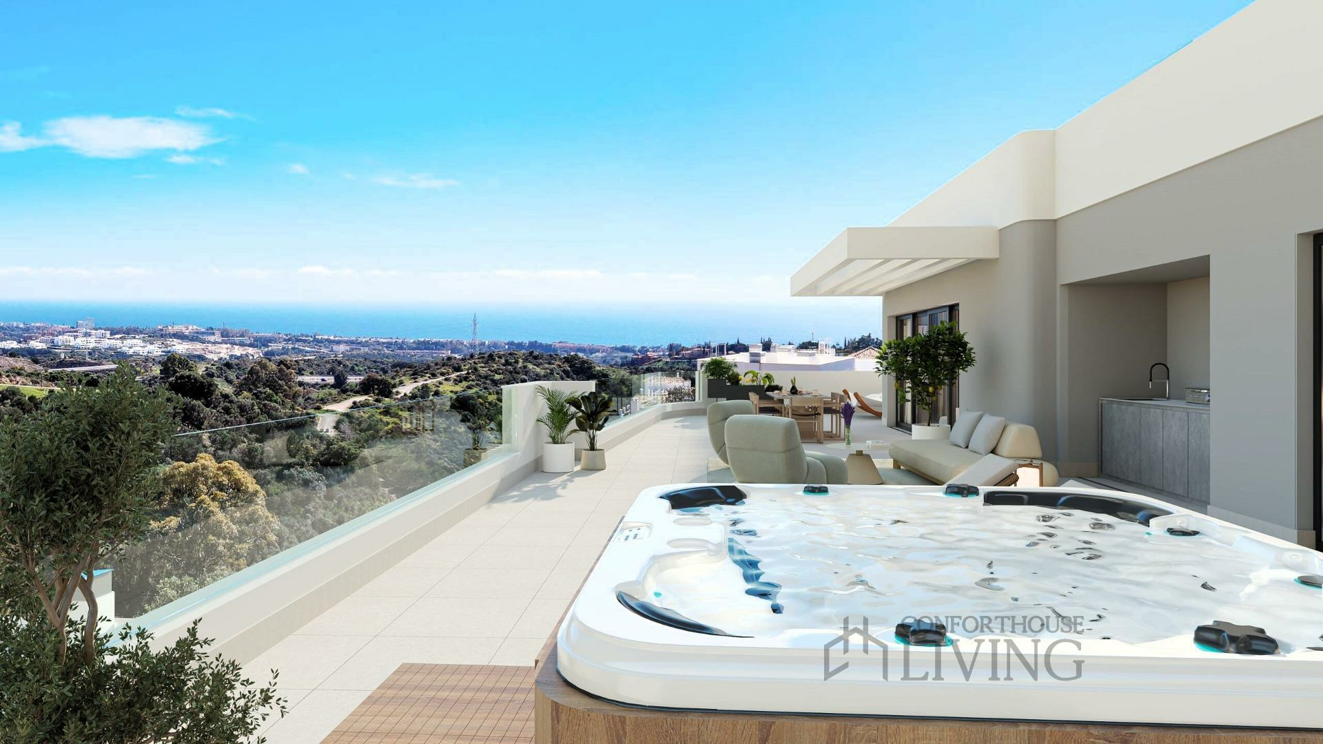 3-bedroom Penthouse In Marbella, Spain (184 M²)