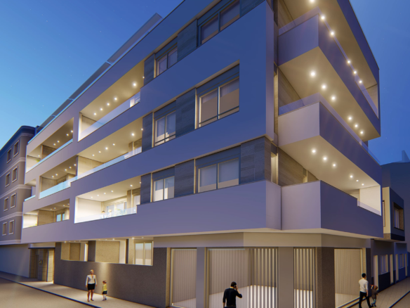 2-bedroom Apartment In Torrevieja, Spain (85 M²)