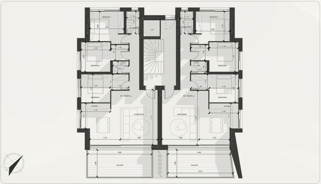 3-bedroom Flat In Vari – Varkiza, Greece (3 M²)