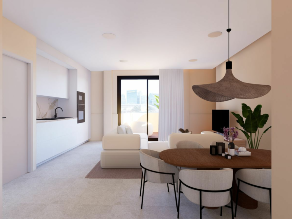 2-bedroom Penthouse In El Campello, Spain (106 M²)