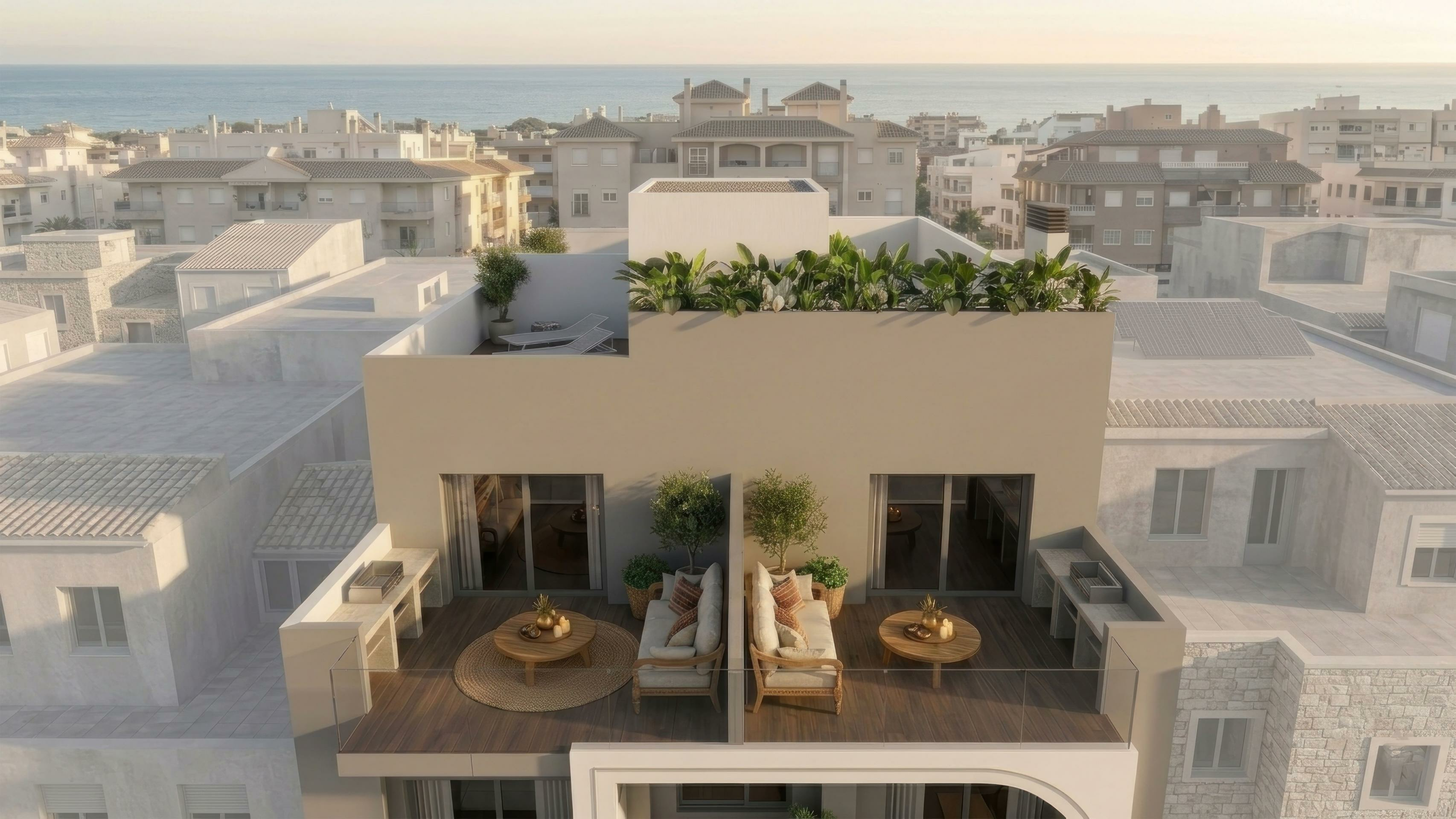 2-2-4268eb 2-bedroom Penthouse In Guardamar Del Segura, Spain (84 M²)