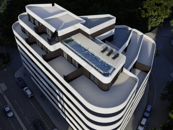 1-bedroom Penthouse In Calpe, Spain (66 M²)