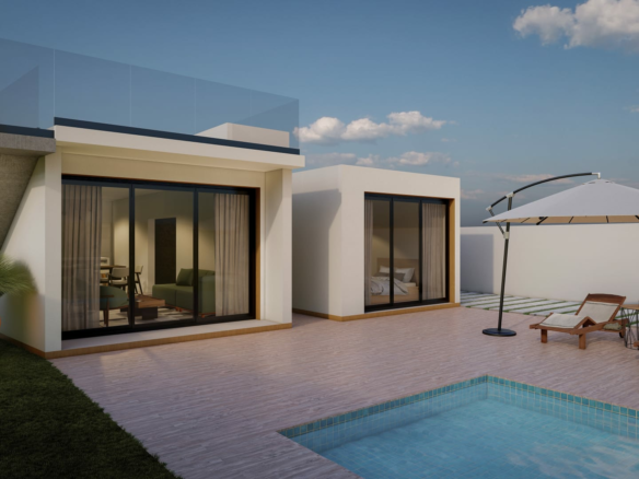 3-bedroom Villa In Murcia, Spain (130 M²)