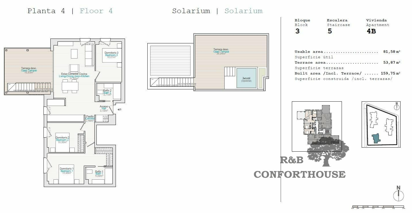 3-bedroom Penthouse In El Verger, Spain (160 M²)