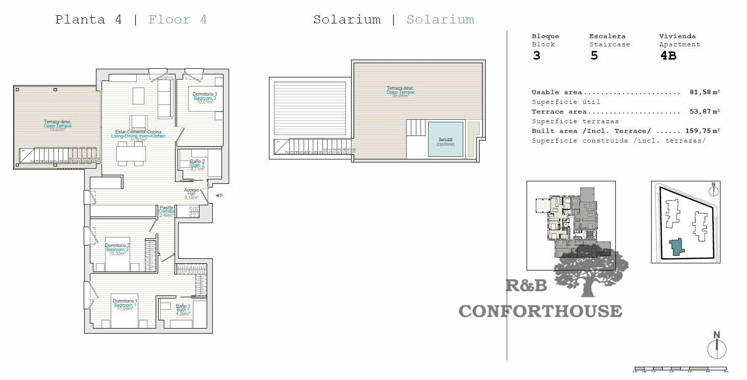 3-bedroom Penthouse In El Verger, Spain (160 M²)