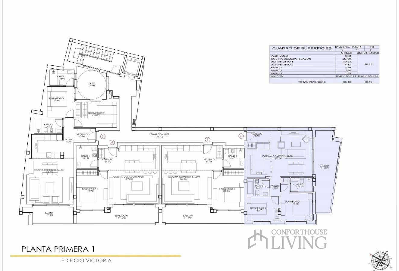 2-bedroom Flat In Torrevieja, Spain (80 M²)