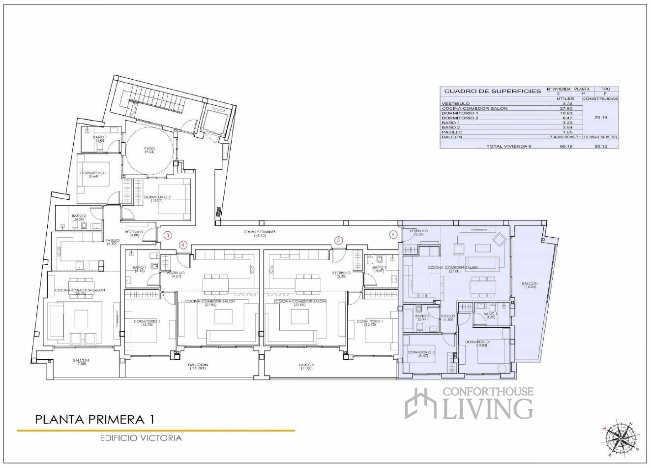 2-bedroom Flat In Torrevieja, Spain (80 M²)