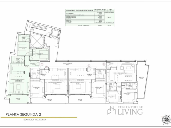 2-bedroom Flat In Torrevieja, Spain (85 M²)