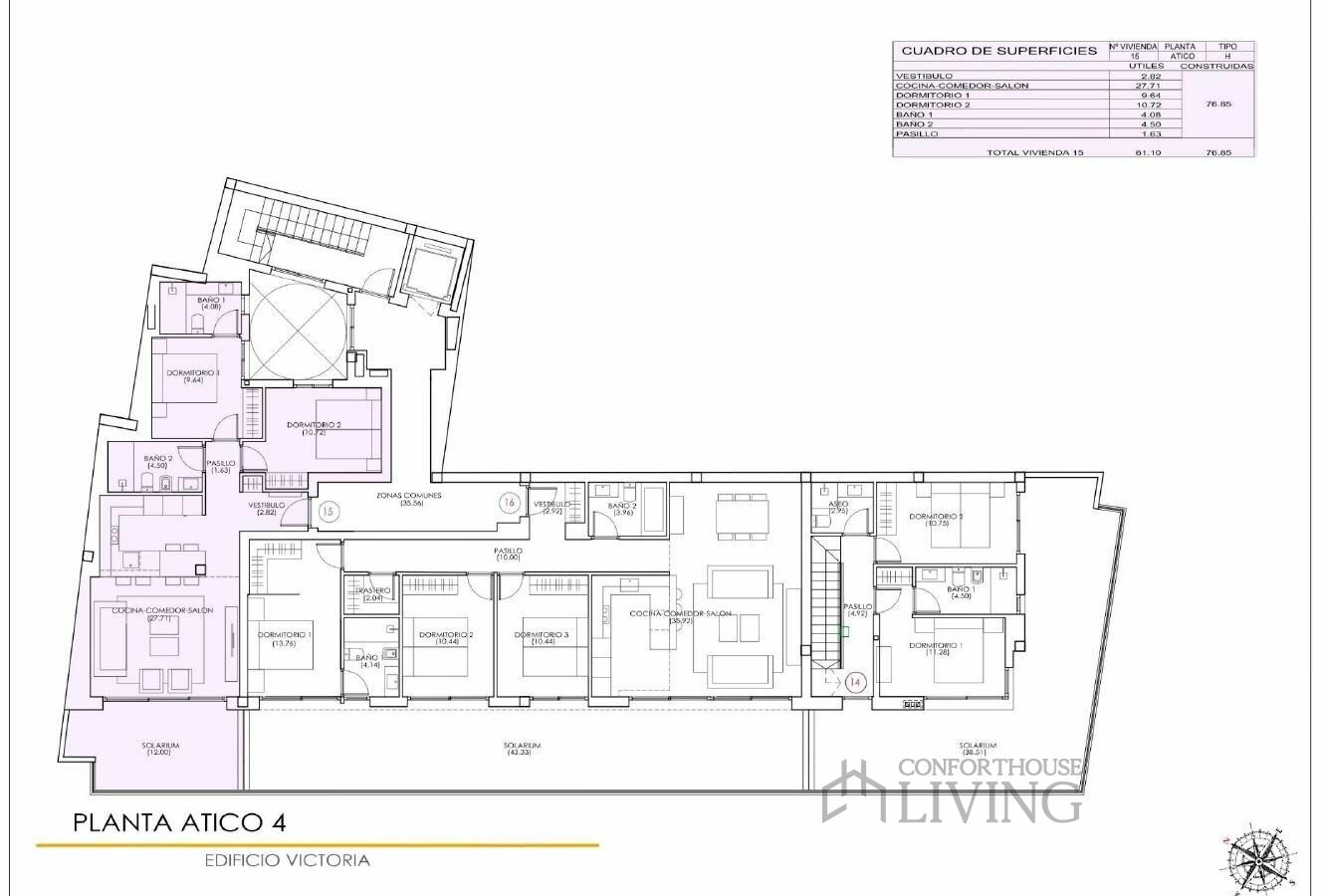 2-bedroom Flat In Torrevieja, Spain (77 M²)