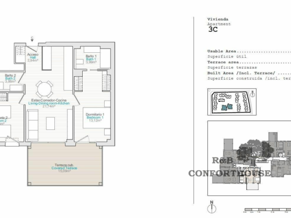 2-bedroom Flat In El Verger, Spain (82 M²)