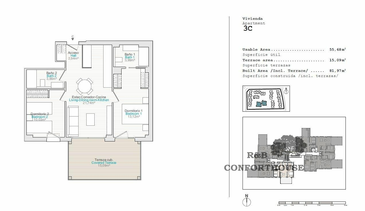 2-bedroom Flat In El Verger, Spain (82 M²)