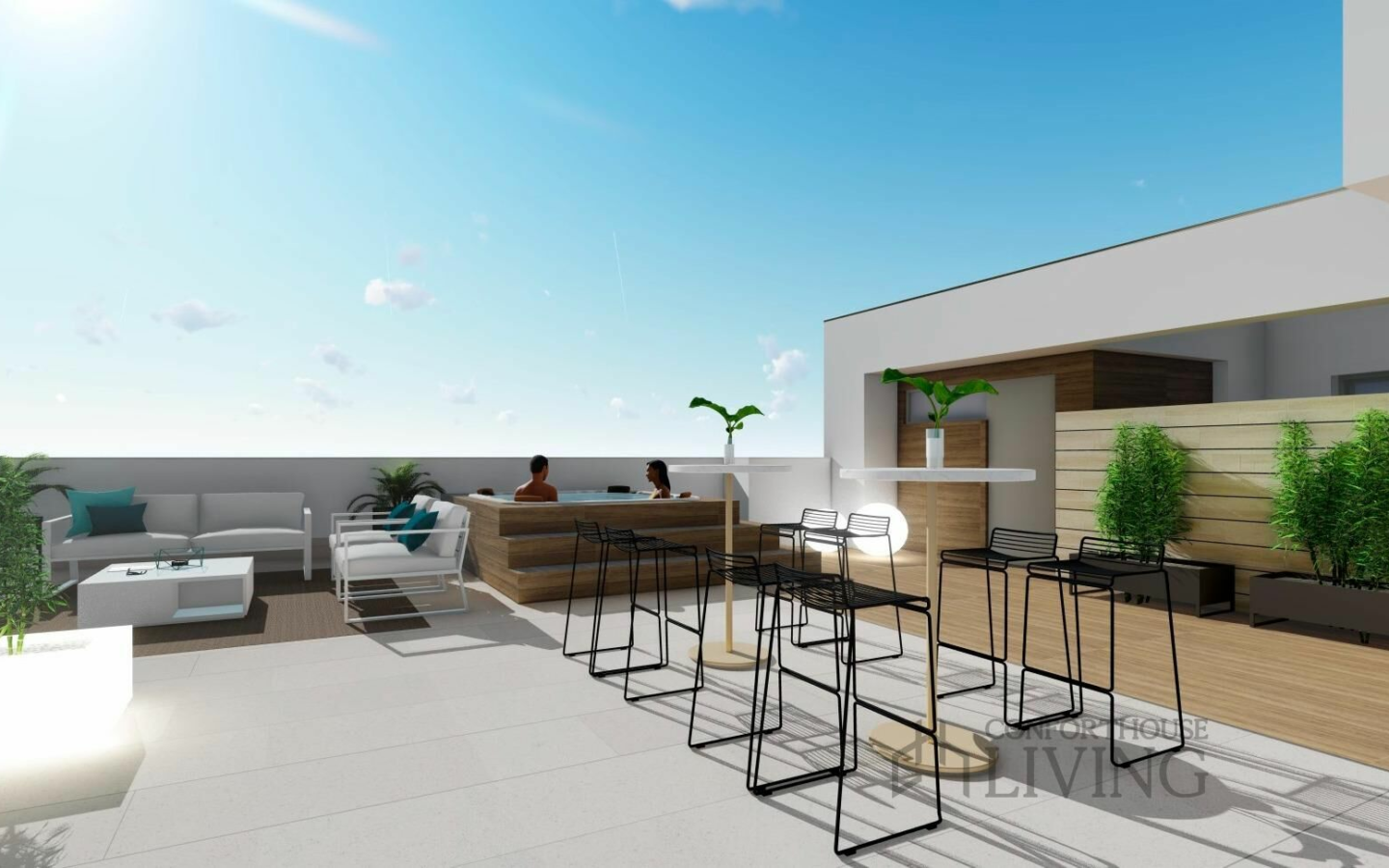 3-bedroom Penthouse In Torrevieja, Spain (163 M²)