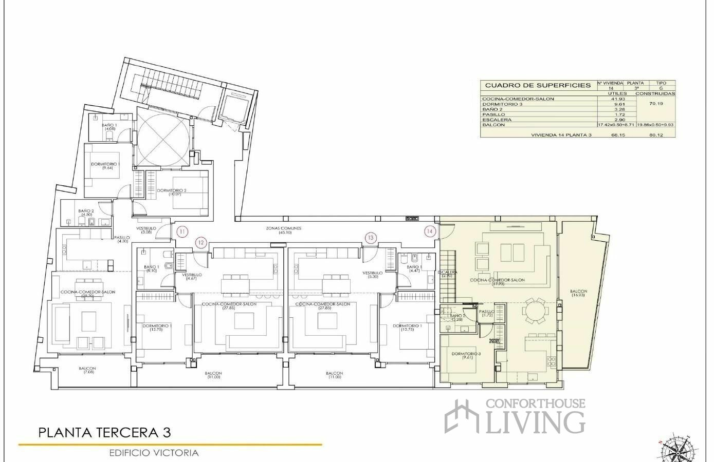 3-bedroom Penthouse In Torrevieja, Spain (163 M²)