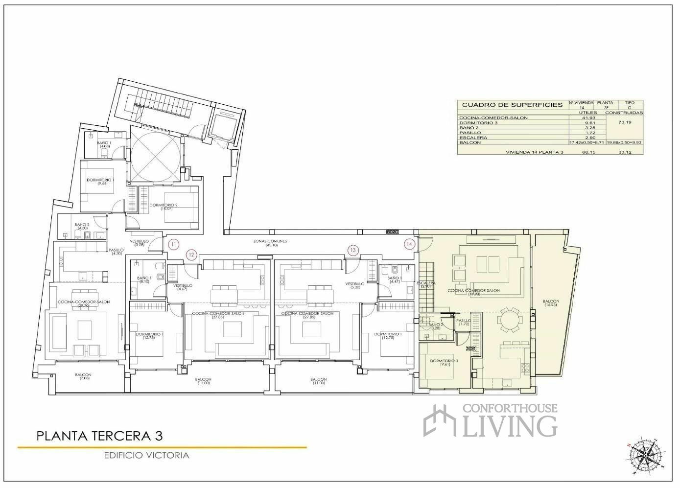 3-bedroom Penthouse In Torrevieja, Spain (163 M²)