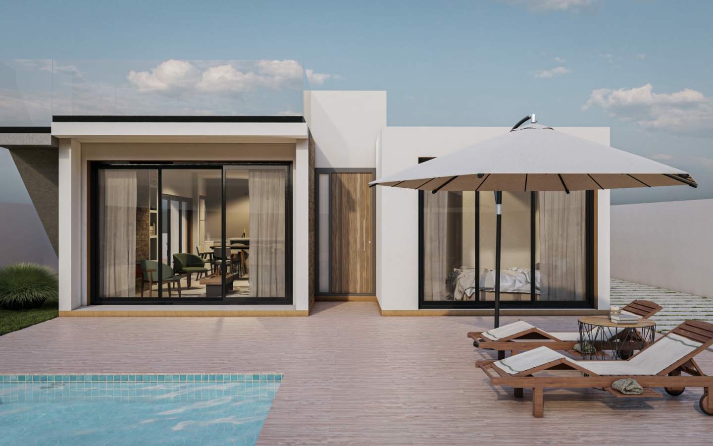 3-bedroom Villa In Murcia, Spain (130 M²)