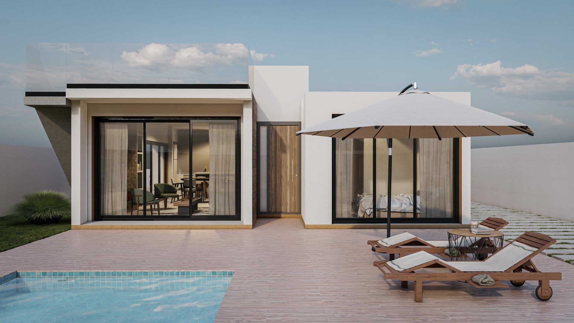 3-bedroom Villa In Murcia, Spain (130 M²)
