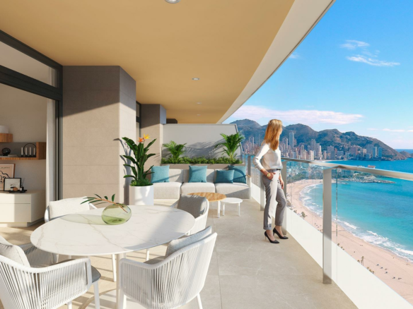 2-bedroom Apartment In Benidorm, Spain (86 M²)