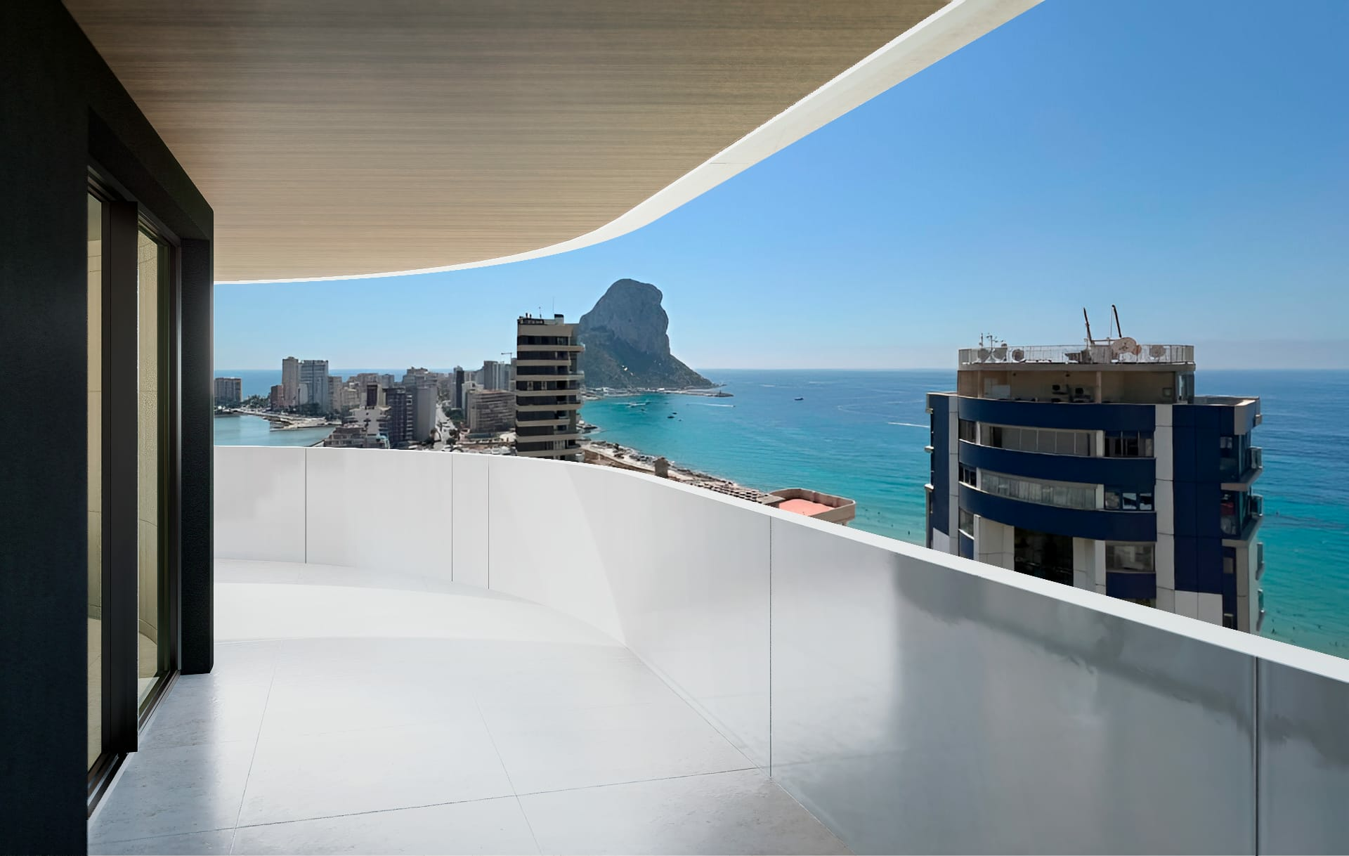 1-bedroom Penthouse In Calpe, Spain (66 M²)