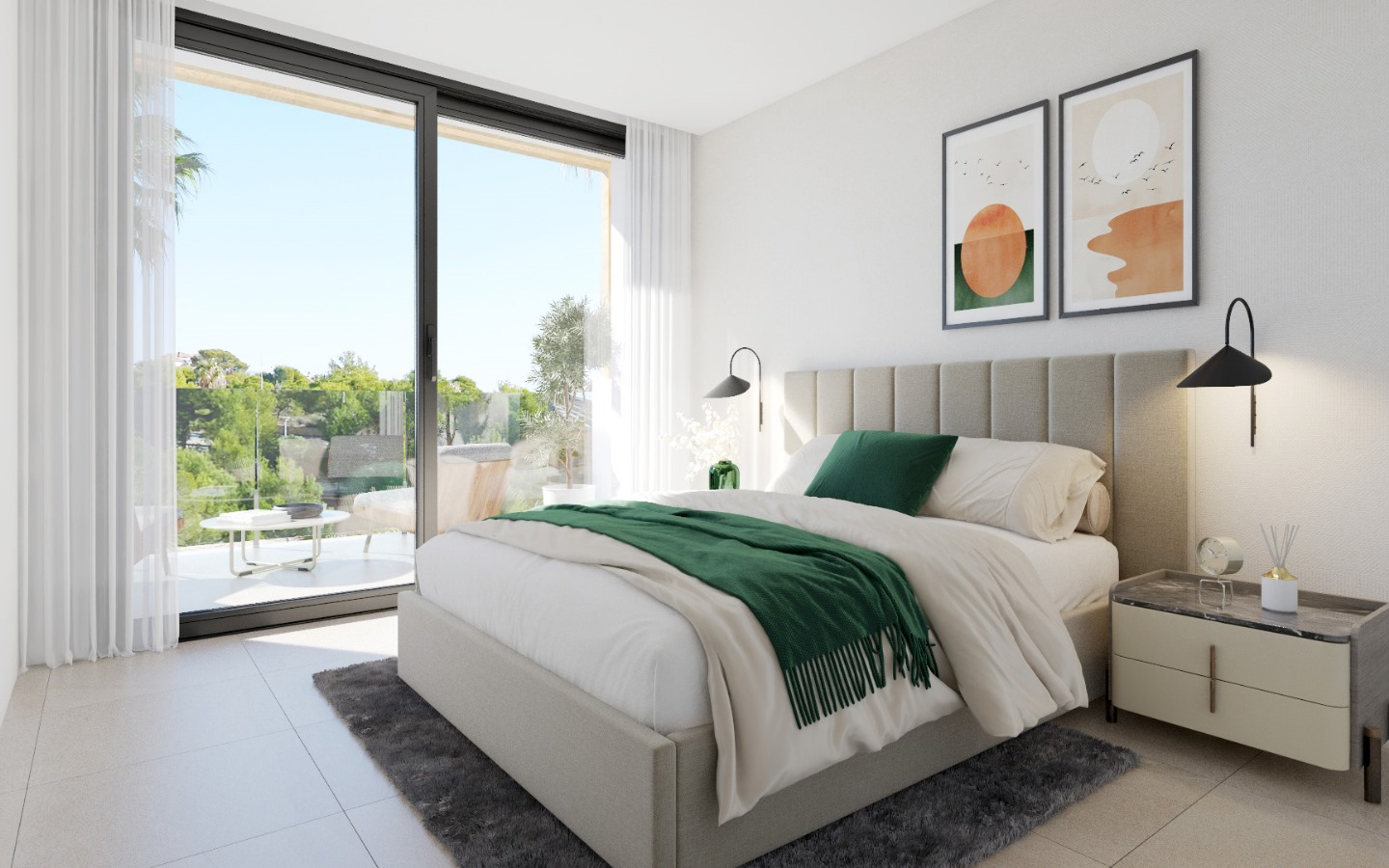 3-bedroom Terraced House In Finestrat, Spain (106 M²)