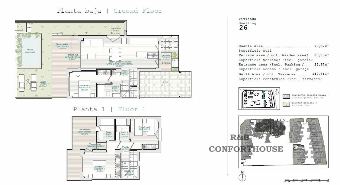 3-bedroom Terraced House In El Verger, Spain (150 M²)