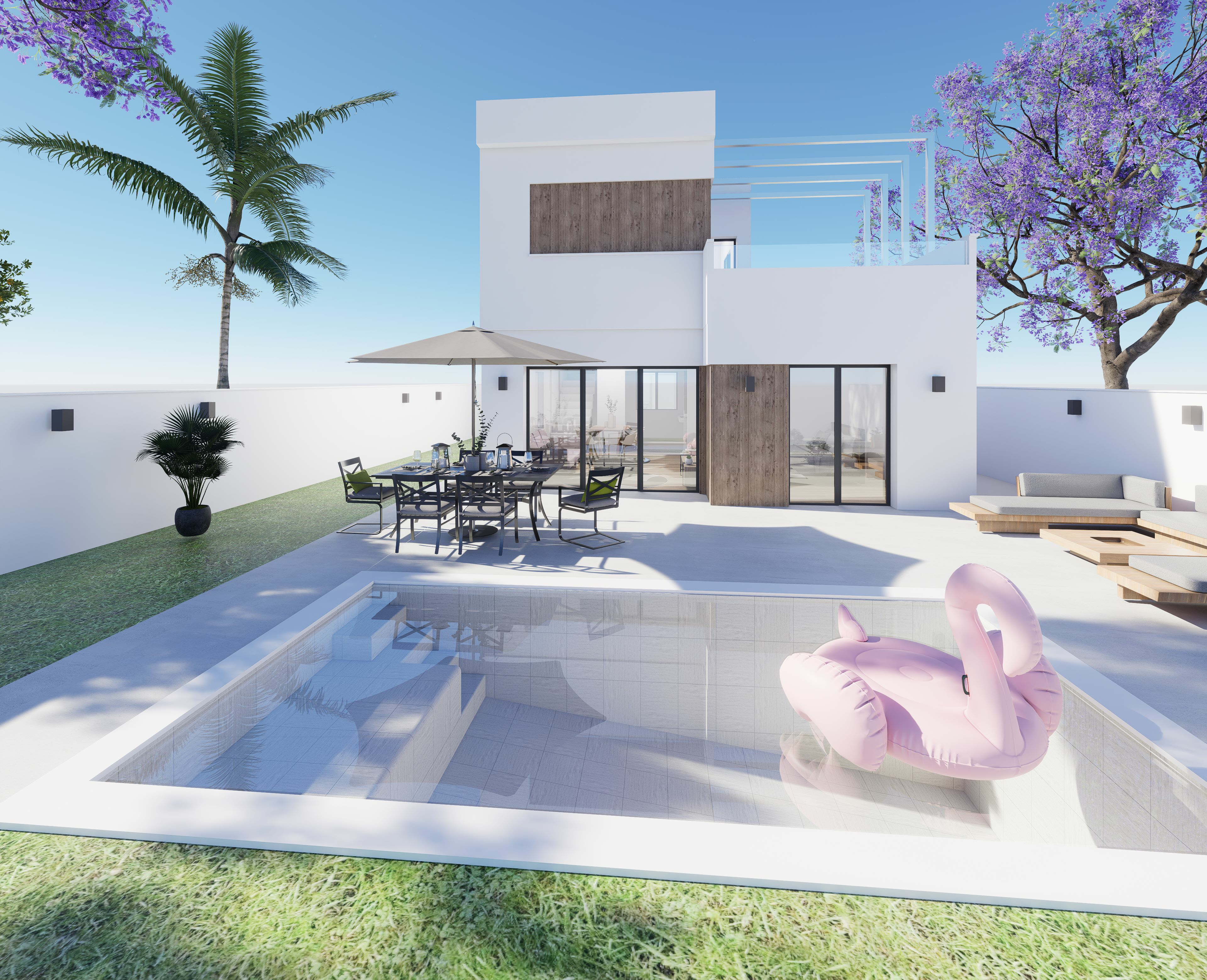 4-b11922 3-bedroom Villa In Ciudad Quesada, Spain (114 M²)