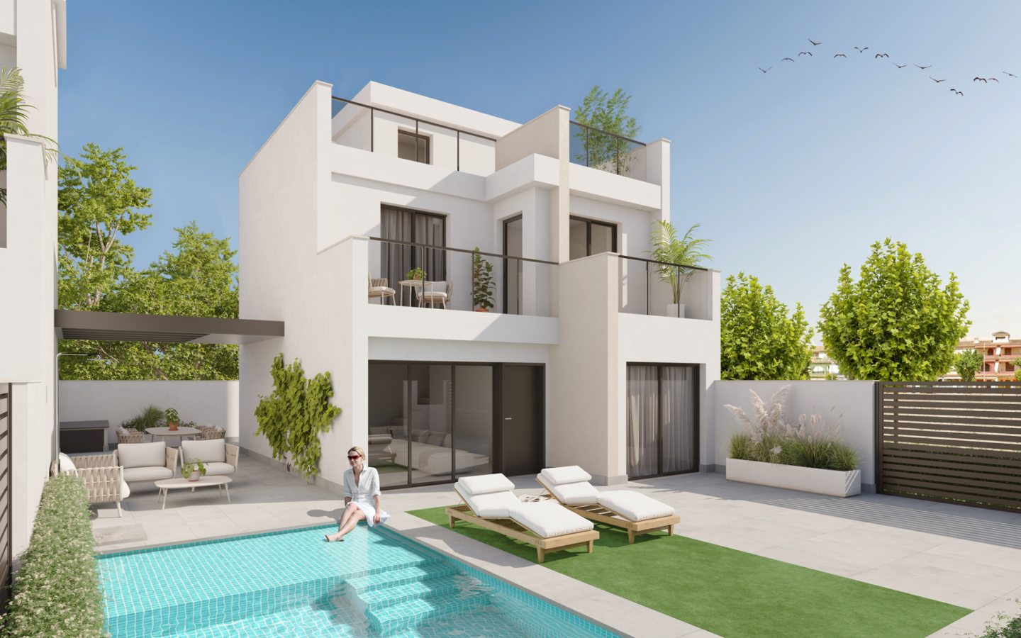 3-bedroom Villa In Los Alcázares, Spain (269 M²)
