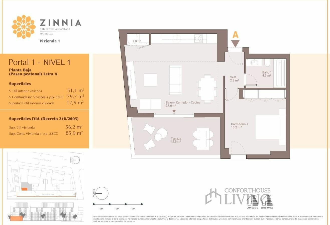 1-bedroom Ground Floor In San Pedro De Alcantara, Spain (80 M²)