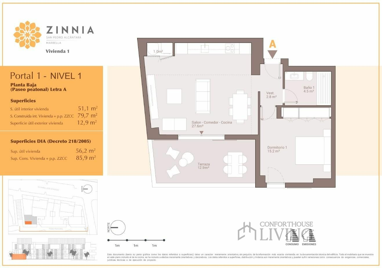 1-bedroom Ground Floor In San Pedro De Alcantara, Spain (80 M²)