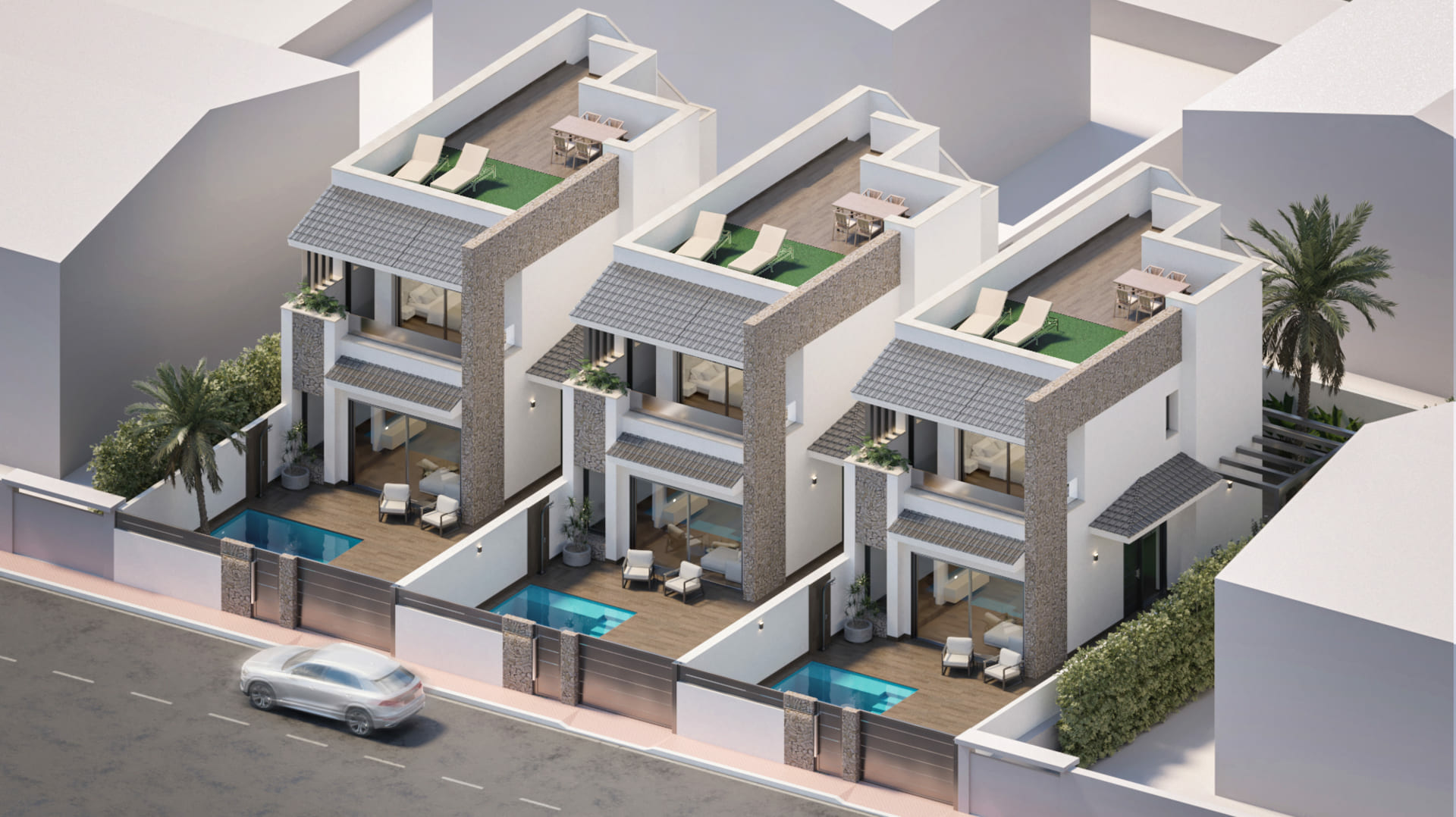5-689d96 3-bedroom Terraced House In San Pedro Del Pinatar, Spain (174 M²)