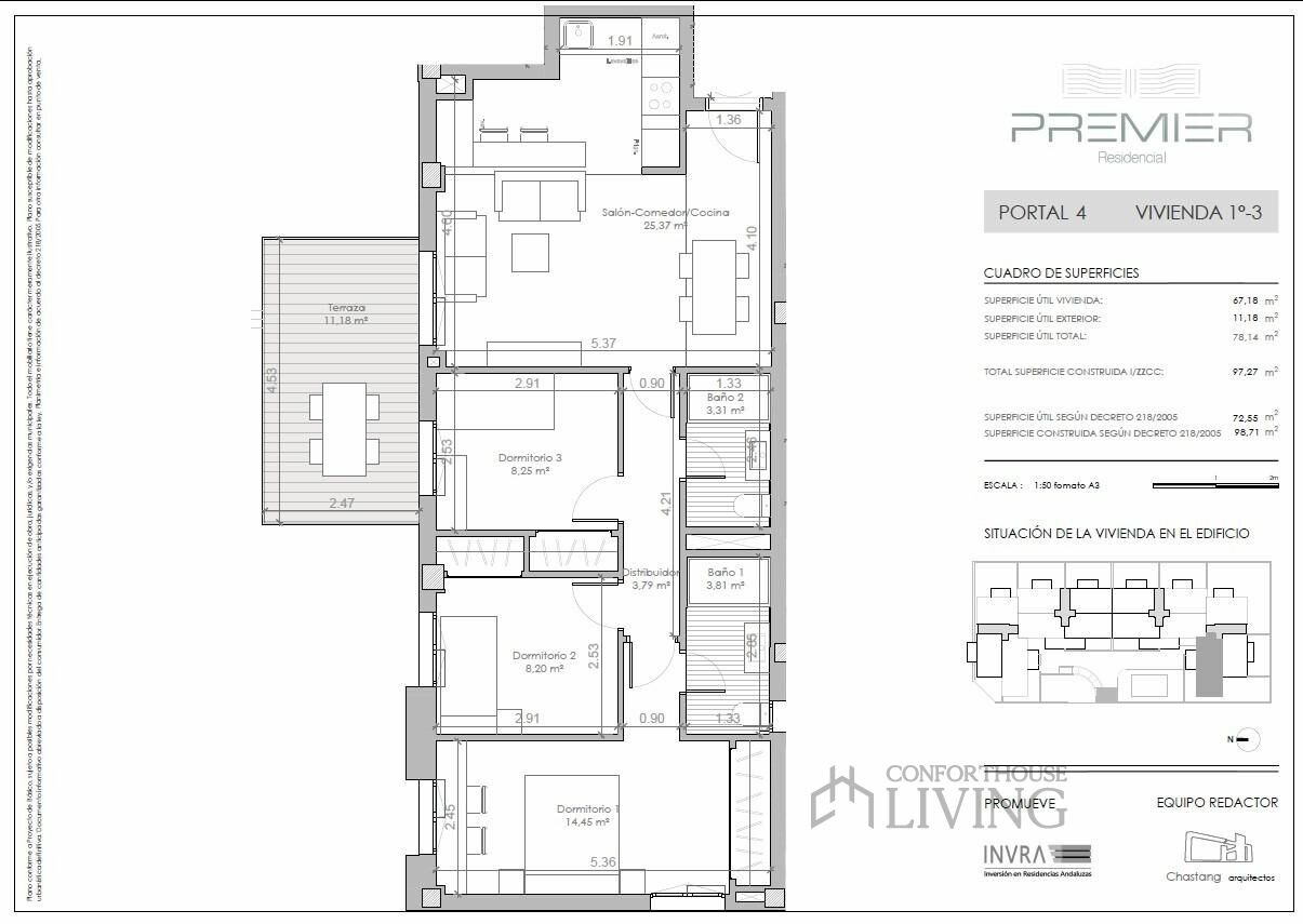 3-bedroom Flat In Mijas, Spain (97 M²)