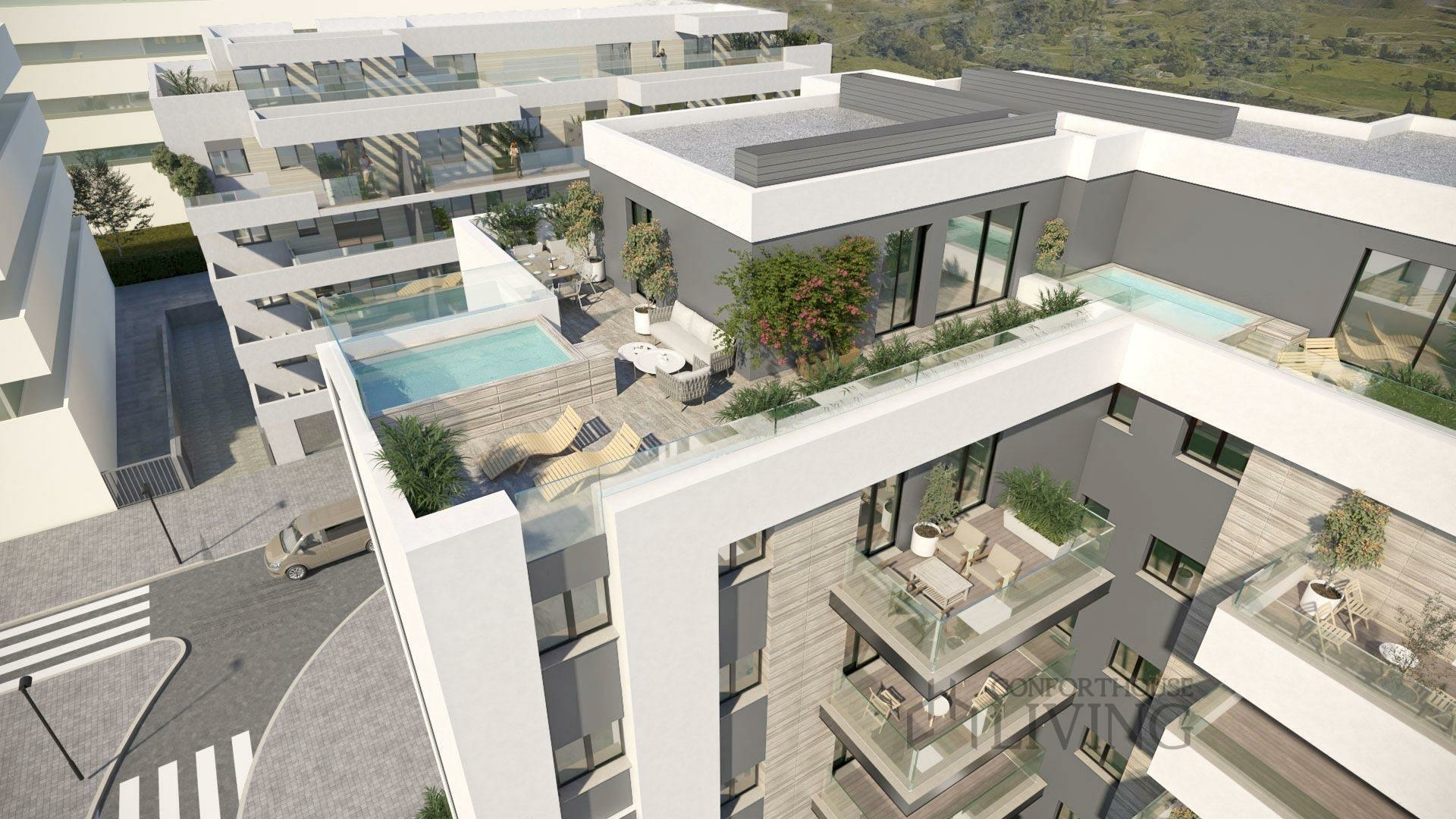 3-bedroom Flat In Mijas, Spain (97 M²)
