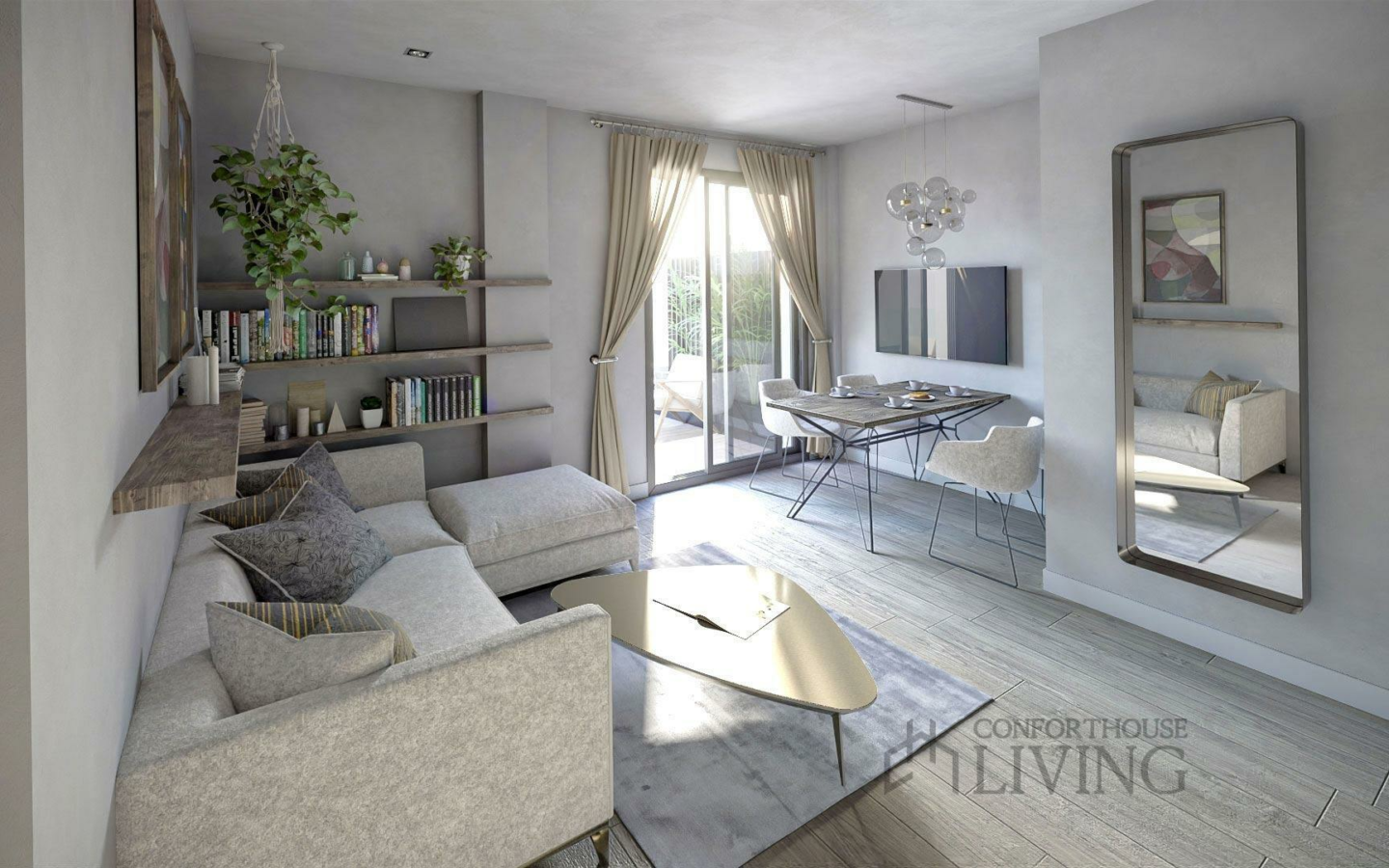 3-bedroom Flat In Mijas, Spain (97 M²)