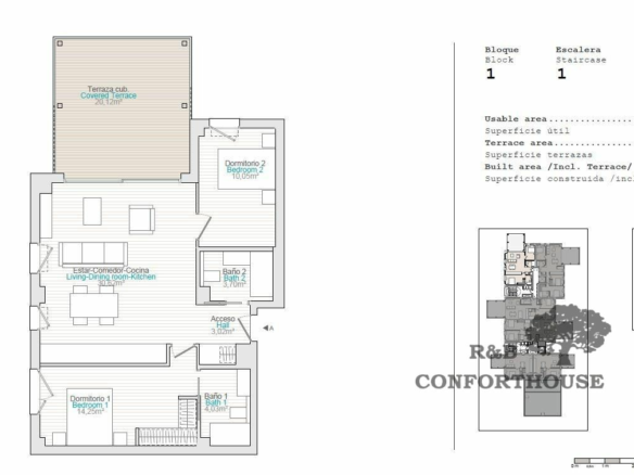 2-bedroom Flat In El Verger, Spain (98 M²)