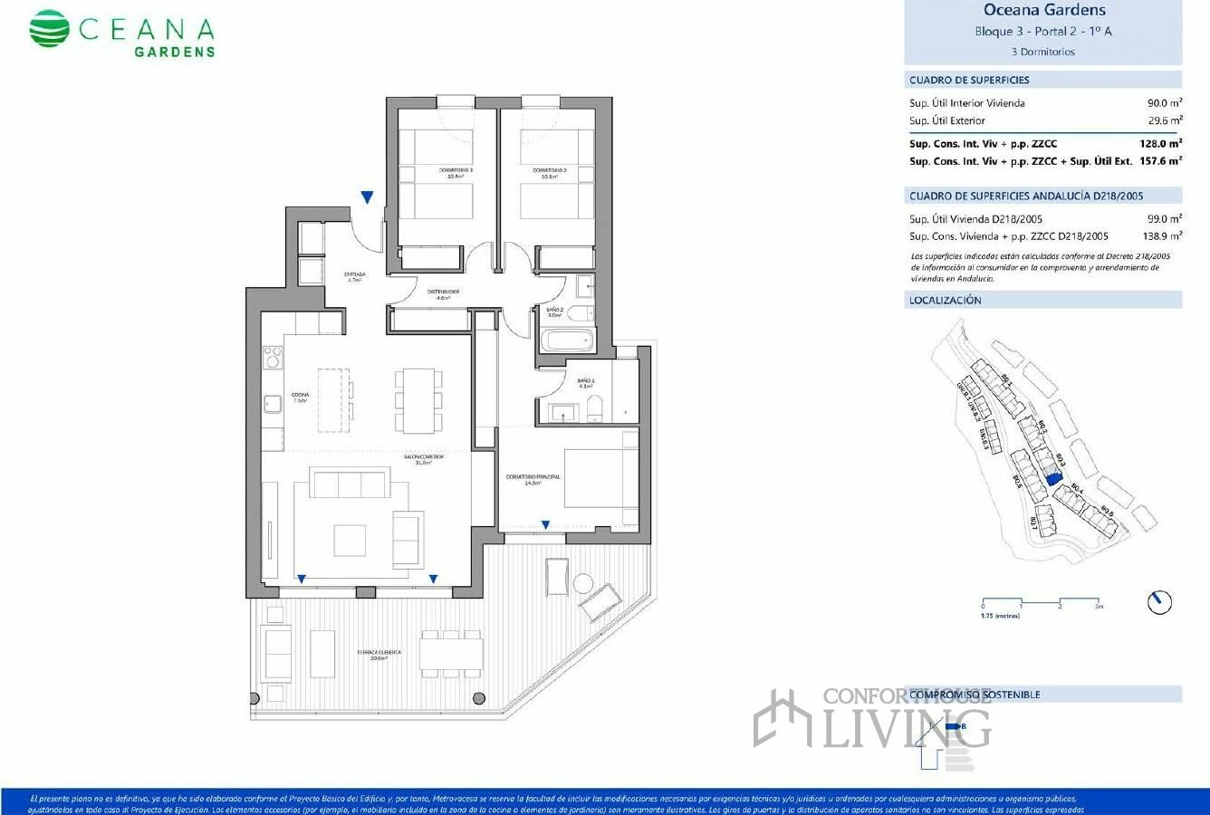 3-bedroom Flat In Estepona, Spain (139 M²)