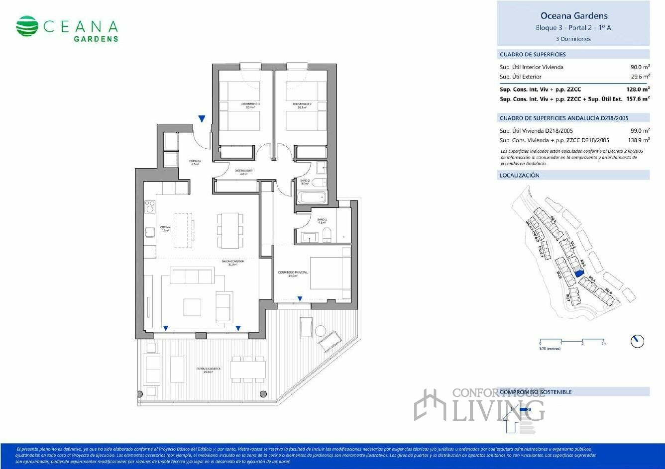 3-bedroom Flat In Estepona, Spain (139 M²)