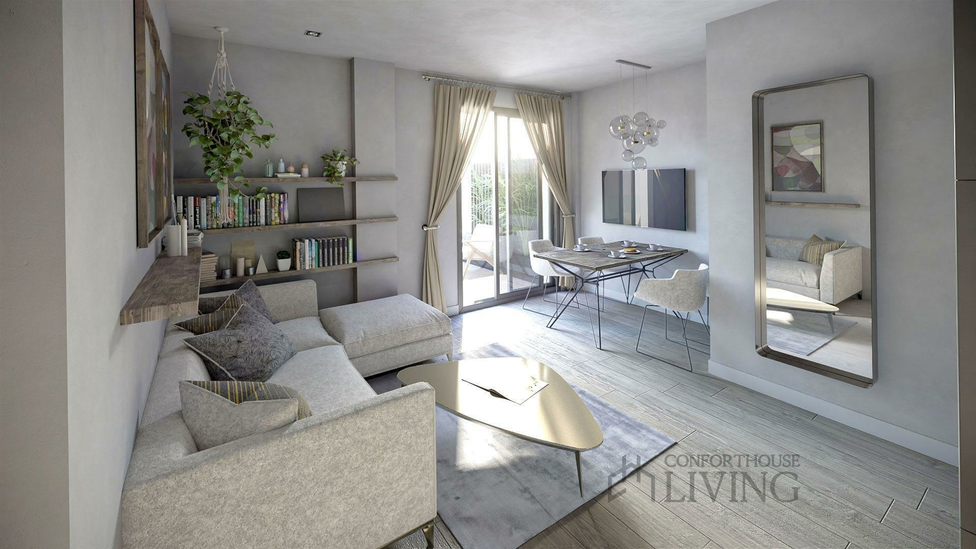 3-bedroom Flat In Mijas, Spain (98 M²)