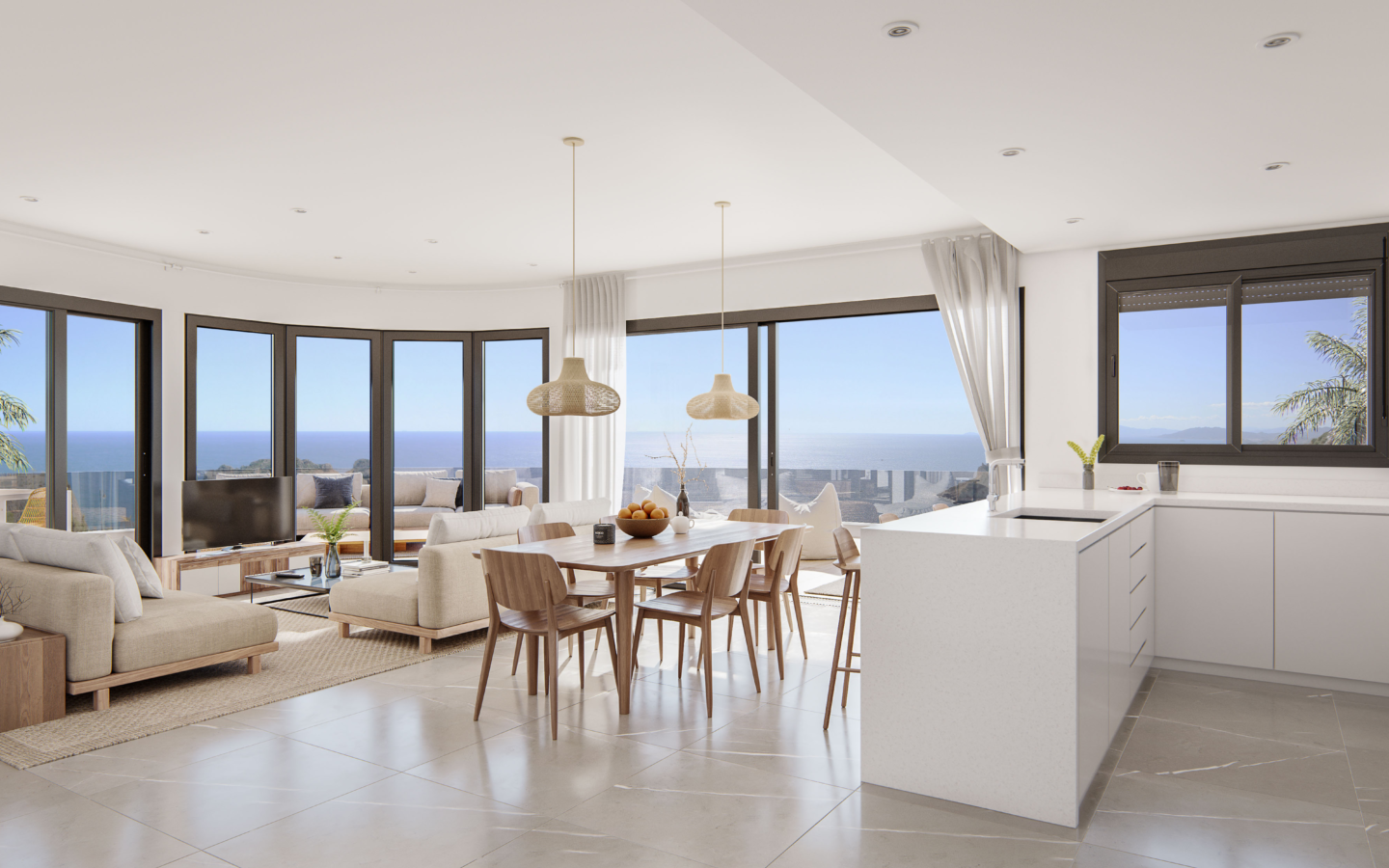 3-bedroom Apartment In Águilas, Spain (92 M²)