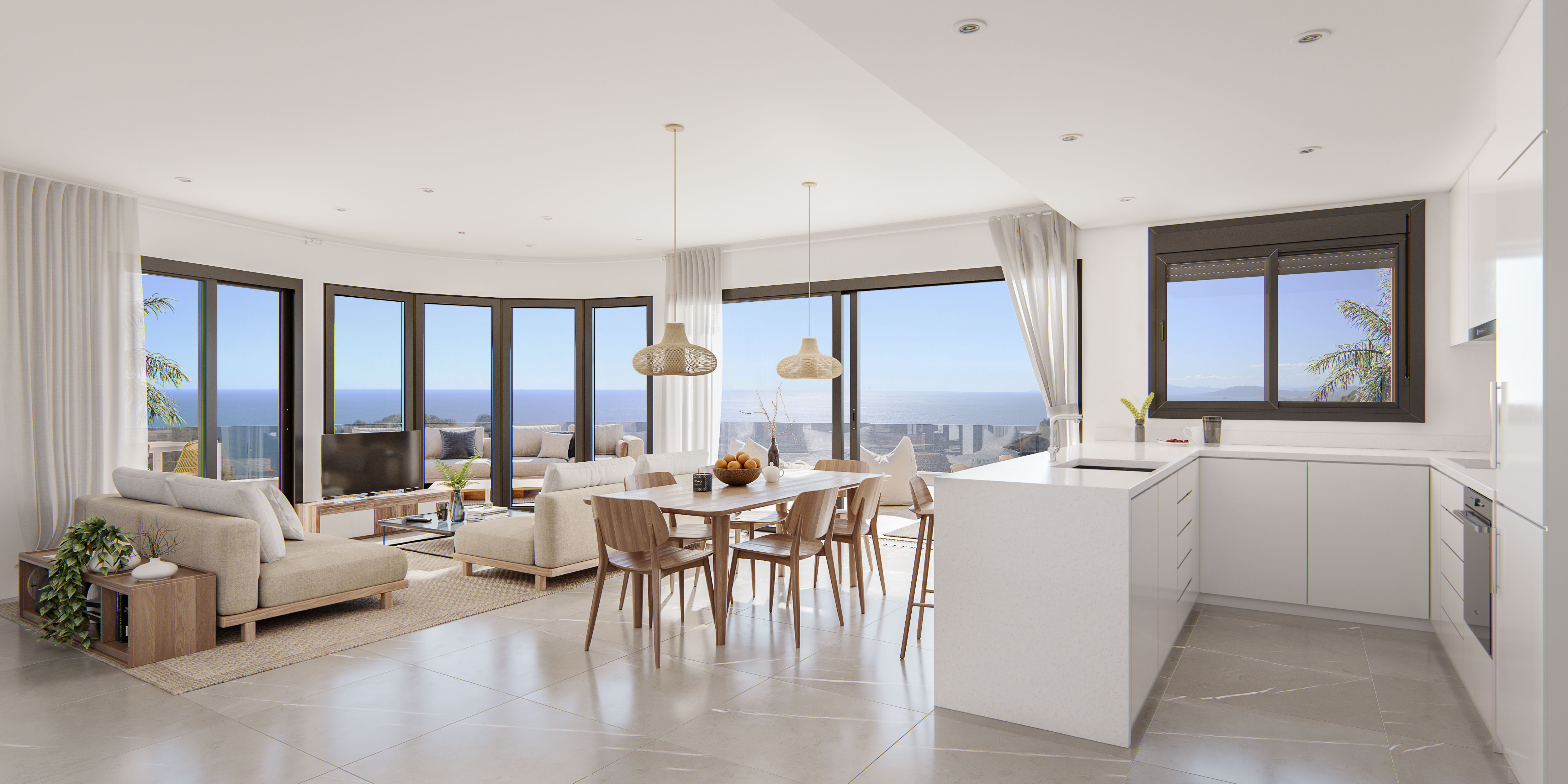 7-a8393f 3-bedroom Apartment In Águilas, Spain (92 M²)