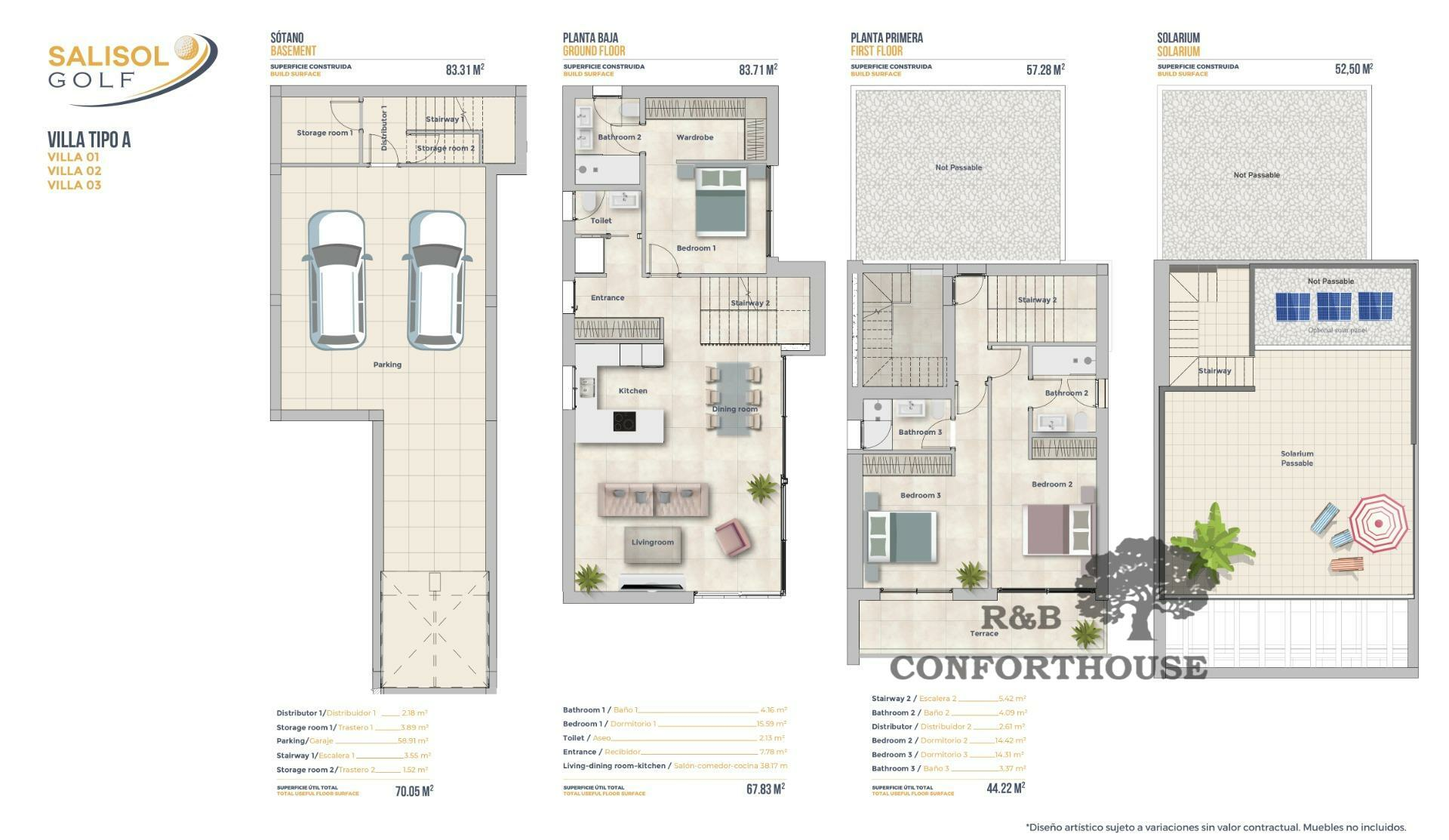 3-bedroom Villa In Finestrat, Spain (234 M²)