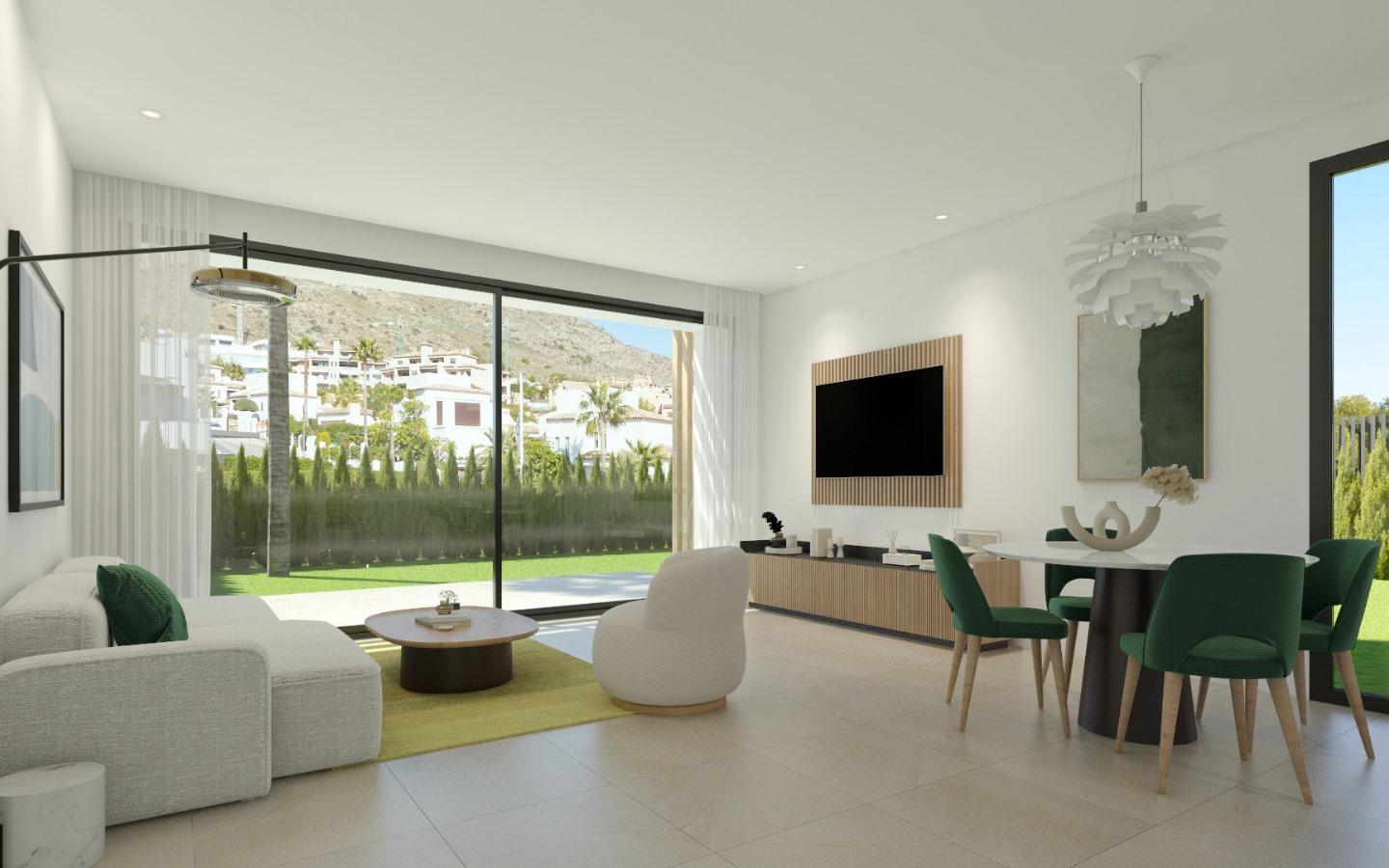 3-bedroom Terraced House In Finestrat, Spain (106 M²)