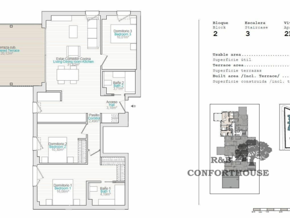3-bedroom Flat In El Verger, Spain (118 M²)