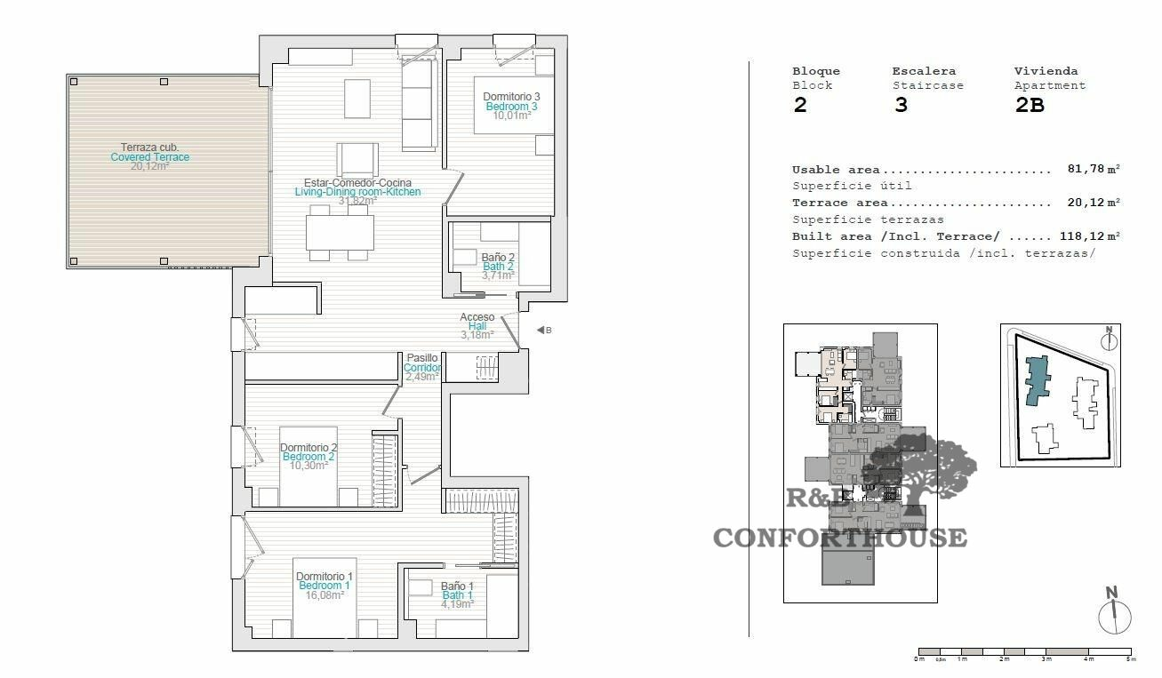 3-bedroom Flat In El Verger, Spain (118 M²)