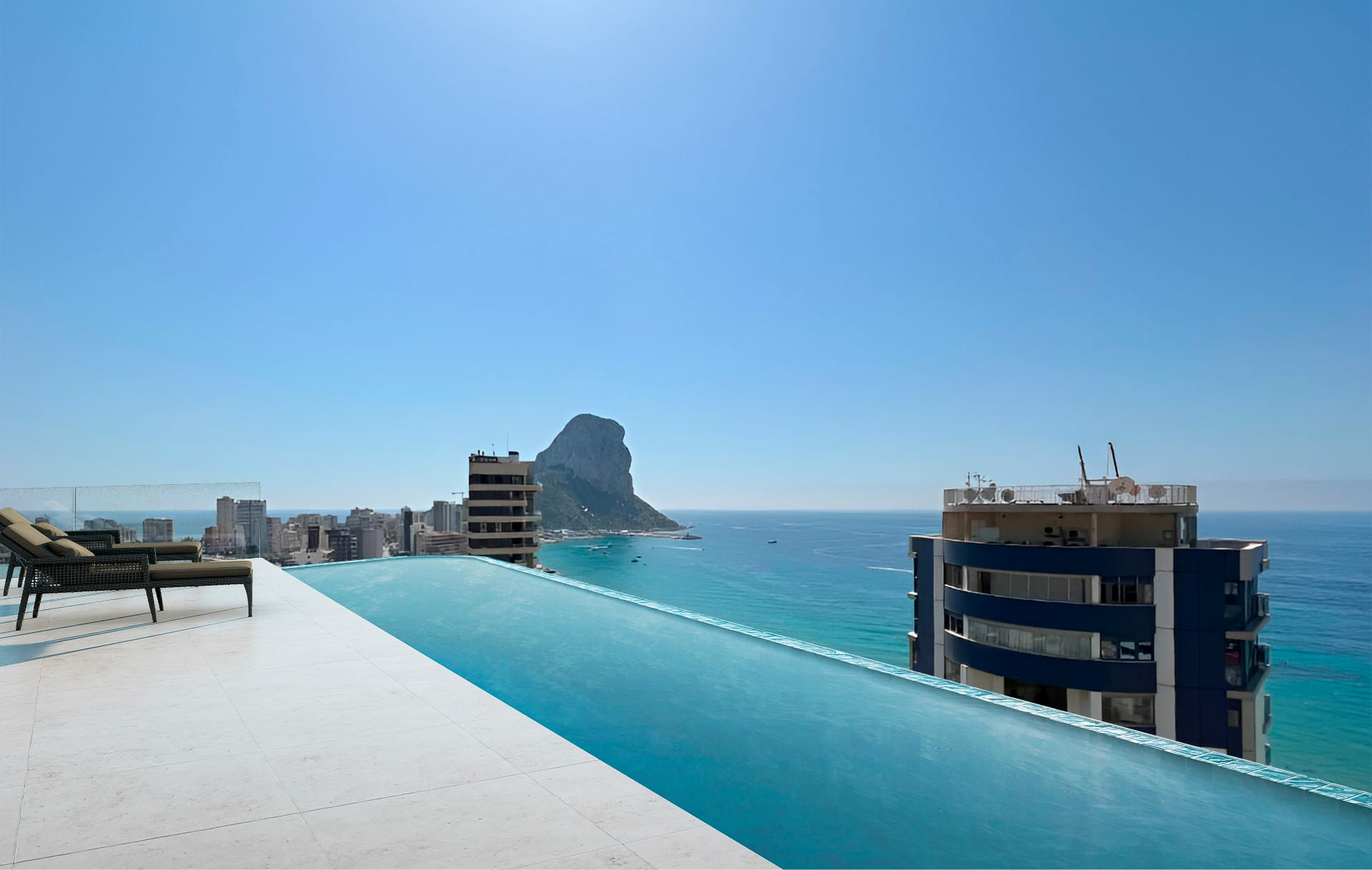 1-bedroom Penthouse In Calpe, Spain (66 M²)