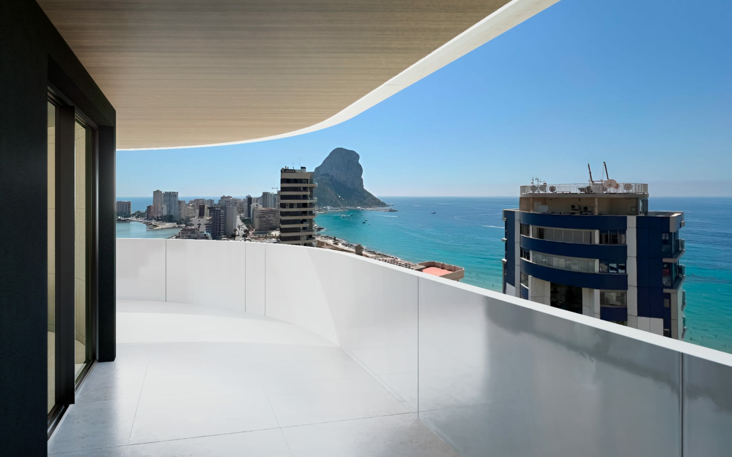 1-bedroom Penthouse In Calpe, Spain (66 M²)