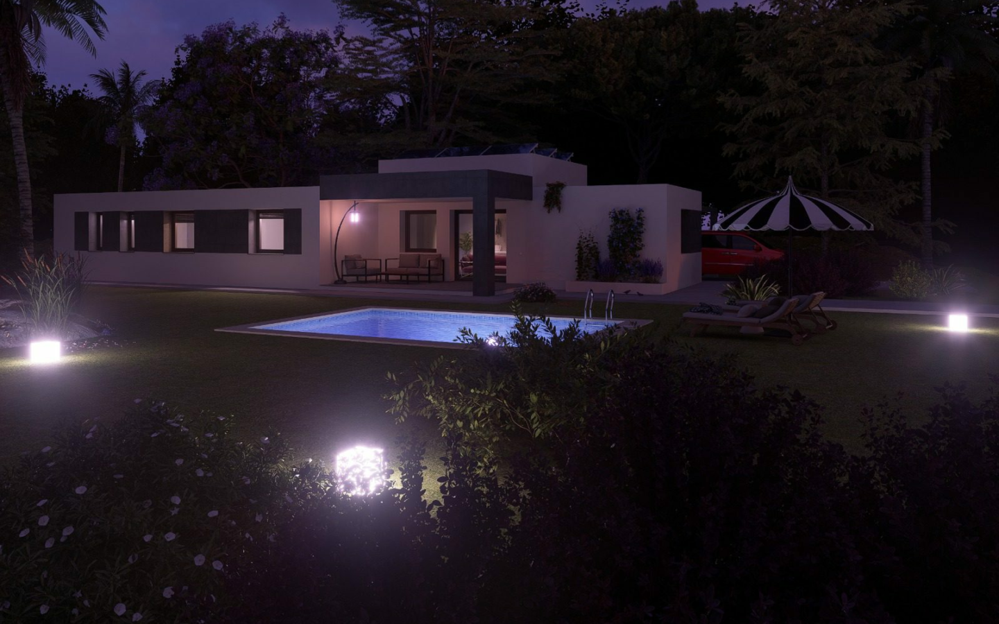 3-bedroom Detached Villa In Pinoso, Spain (137 M²)