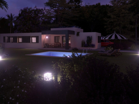 3-bedroom Detached Villa In Pinoso, Spain (137 M²)