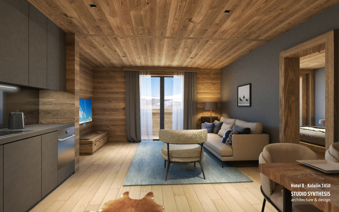 1-bedroom Apartment In Kolasin 1450 Ski Center (montenegro), Spain (45 M²)