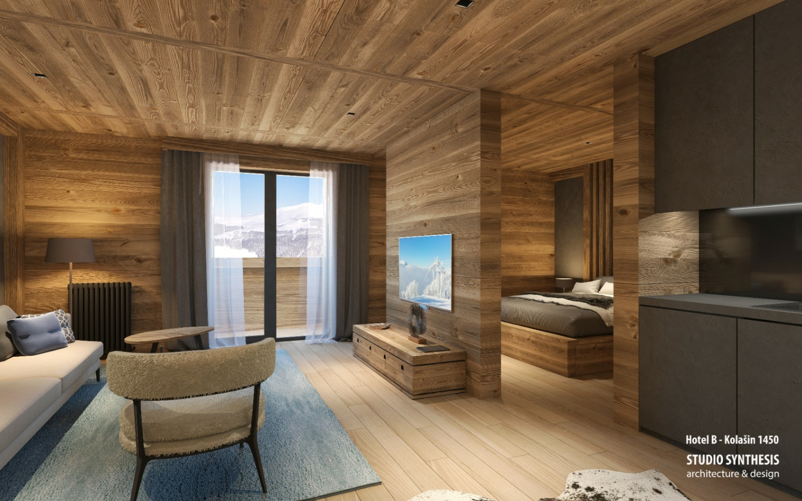 1-bedroom Apartment In Kolasin 1450 Ski Center (montenegro), Spain (45 M²)